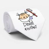 Tandartsassistent Stropdas (Opgerold)