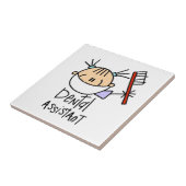 Tandartsassistent Tegeltje (Zijkant)