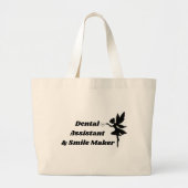 Tandartsassistent Tote Tas Smile Maker Fee (Voorkant)