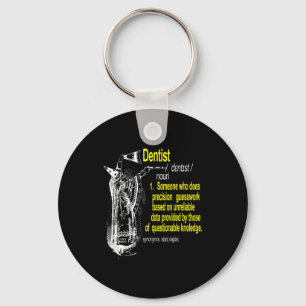 Tandartsdefinitie tandartsassistent tandheelkunde sleutelhanger