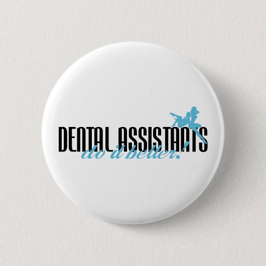 Tandartsen doen het beter! ronde button 5,7 cm (Voorkant)