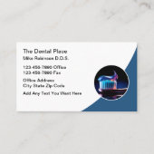 Tandartsenpraktijk Tandarts Visitekaartjes Cool De (Voorkant)