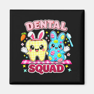 Tandartsenteam Schattig Pasen Tandarts Team Magneet
