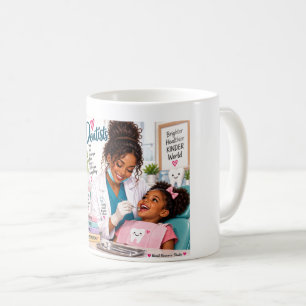 Tandartsenzorg en gezonde glimlach koffiemok