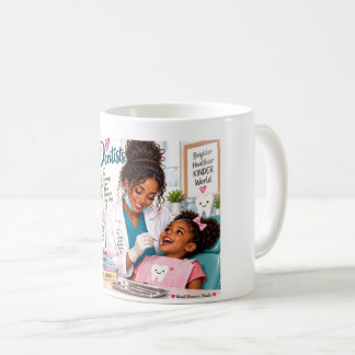Tandartsenzorg en gezonde glimlach koffiemok