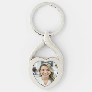 Tandartsfoto aanpassen personaliseren sleutelhanger