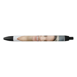 Tandartsfoto aanpassen personaliseren zwarte inkt pen