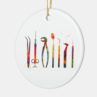 Tandartsgereedschap Keramisch Ornament