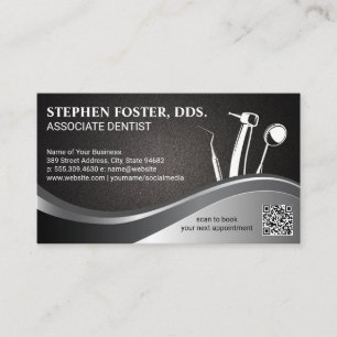 Tandartsgereedschap   QR Code visitekaartje