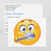 Tandartsherinnering Briefkaart - SRF (Voorkant / Achterkant)