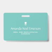 Tandartspraktijk Badge (Achterkant)