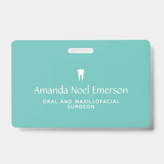 Tandartspraktijk Badge (Voorzijde)