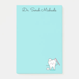 Tandartspraktijk gepersonaliseerde notities post-it® notes