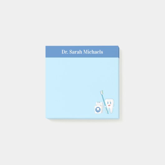 Tandartspraktijk gepersonaliseerde Post-It-notitie Post-it® Notes (Voorkant)