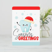Tandartspraktijk Kerstkaart (Staand voorkant)
