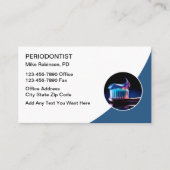 Tandartspraktijk Periodontist Visitekaartjes (Voorkant)