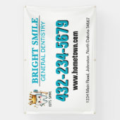 Tandartspraktijk Spandoek (Verticaal)