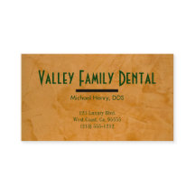 Tandartspraktijk Visitekaartjes