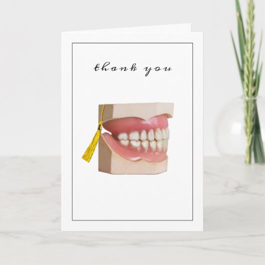 Tandartsschool Bedankkaart (Voorkant)