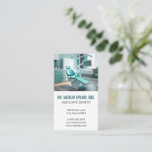 tandartsstoel | gezondheidszorg visitekaartje (Staand voorkant)