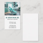 tandartsstoel | gezondheidszorg visitekaartje (Voorkant / Achterkant)