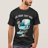 Tandartsstoel Mannen T-shirt (Voorkant)