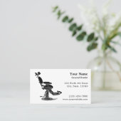  tandartsstoel tandarts afsprakenkaartje (Staand voorkant)