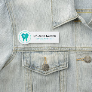 tandassistent De Logo Teeth Naamplaatje