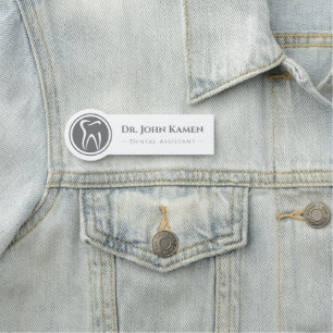 tandassistent De Logo Teeth Naamplaatje