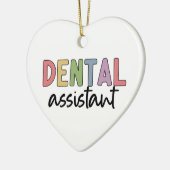tandassistent | Giften voor assistent-tandarts Keramisch Ornament (Links)