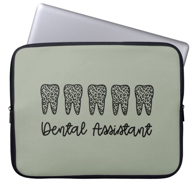 tandassistent | Giften voor assistent-tandarts Laptop Sleeve (Voorkant)