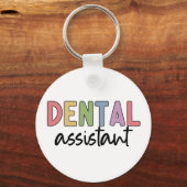 tandassistent | Giften voor assistent-tandarts Sleutelhanger (Voorkant)
