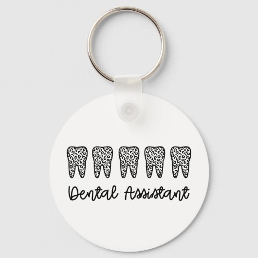 tandassistent | Giften voor assistent-tandarts Sleutelhanger (Voorkant)