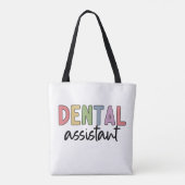 tandassistent | Giften voor assistent-tandarts Tote Bag (Achterkant)