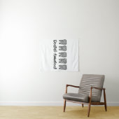 tandassistent | Giften voor assistent-tandarts Wandkleed (In Situ (horizontaal))