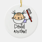 tandassistent keramisch ornament (Voorkant)