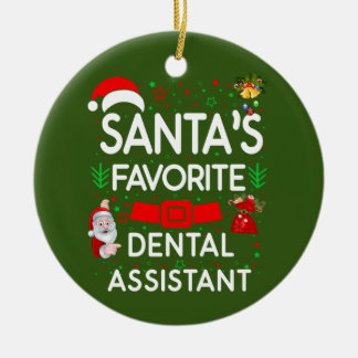 tandassistent keramisch ornament