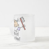 tandassistent matglas koffiemok (Voorkant links)