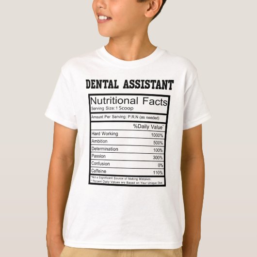 tandassistent t-shirt (Voorkant)