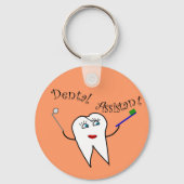 Tandassistent-T-shirts en cadeautjes Sleutelhanger (Voorkant)