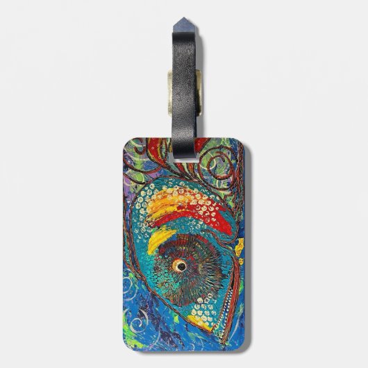 tandbaars Bagagelabel (Achterkant verticaal)