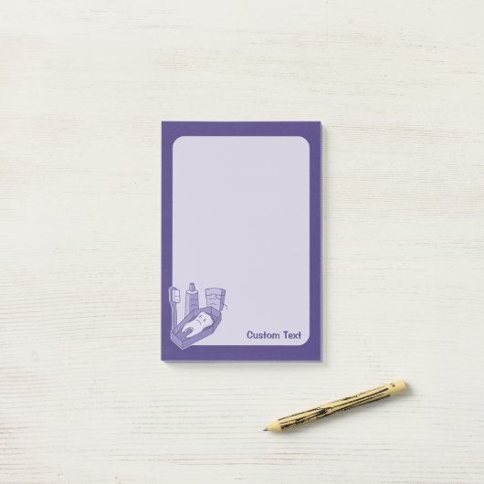 Tandbegrafenis Post-it® Notes (Op bureau)