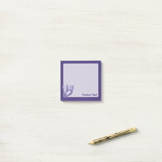 Tandbegrafenis Post-it® Notes (Op bureau)
