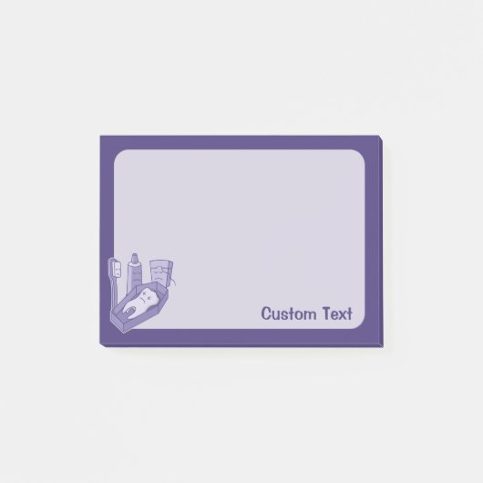 Tandbegrafenis Post-it® Notes (Voorkant)