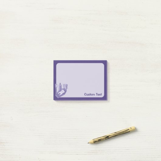Tandbegrafenis Post-it® Notes (Op bureau)