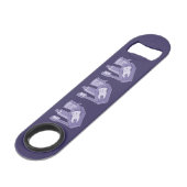 Tandbegrafenis Speed Flessenopener (Voorkant Gekanteld)