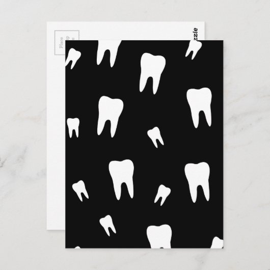 Tandbehangpapier Briefkaart (Voorkant / Achterkant)