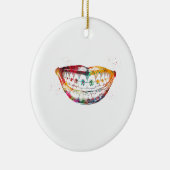 Tandbeugels Keramisch Ornament (Rechts)