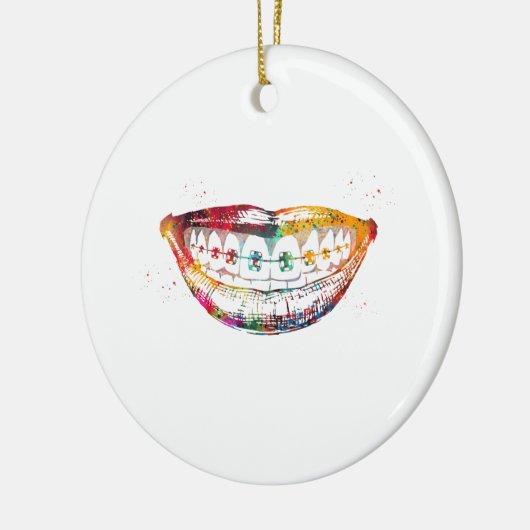 Tandbeugels Keramisch Ornament (Links)