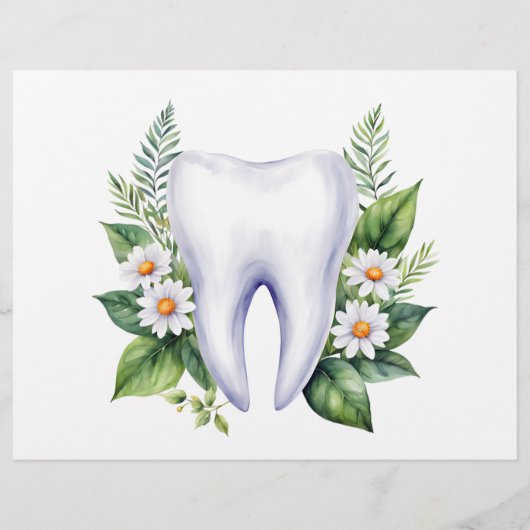 Tandbleek Certificaat van Voltooiing Cursus Flyer (Achterkant)